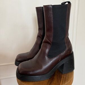 Vagabond Dark Brown Dorah Boots